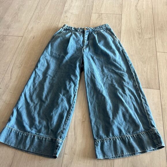 Anthropologie | Pilcro High-Rise Pleated Culottes size 27 - Picture 1 of 12
